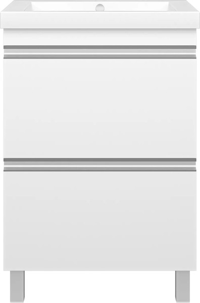 Изображение товара Тумба с умывальником Misty Ингрид 60 / П-Инг-01060-012Я+10.150.00580.001