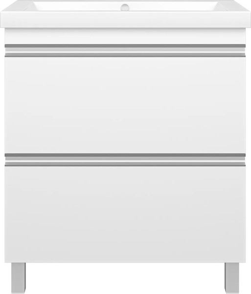 Изображение товара Тумба с умывальником Misty Ингрид 75 / П-Инг-01075-012Я+10.150.00750.001