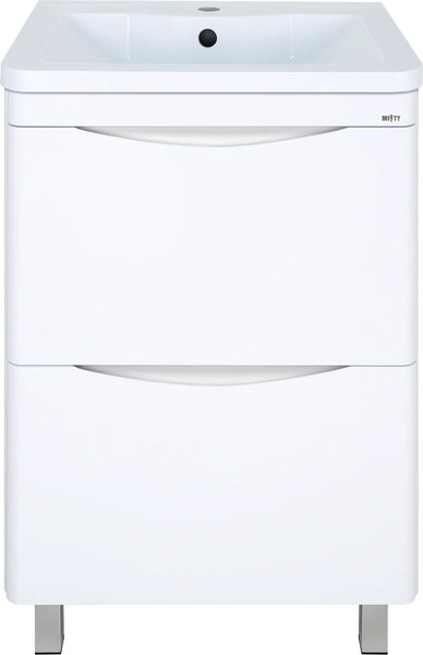 Изображение товара Тумба с умывальником Misty Атлантик 60 / П-Атл-01060-0112Я+10.020.00600.001