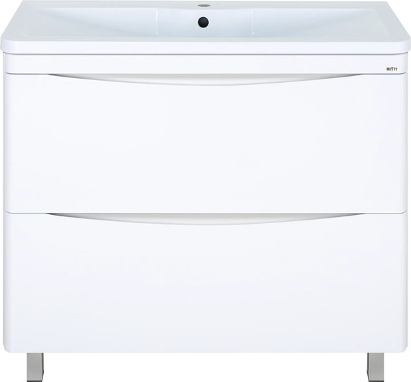 Изображение товара Тумба с умывальником Misty Атлантик 100 / П-Атл-01100-0112Я+10.020.01000.001