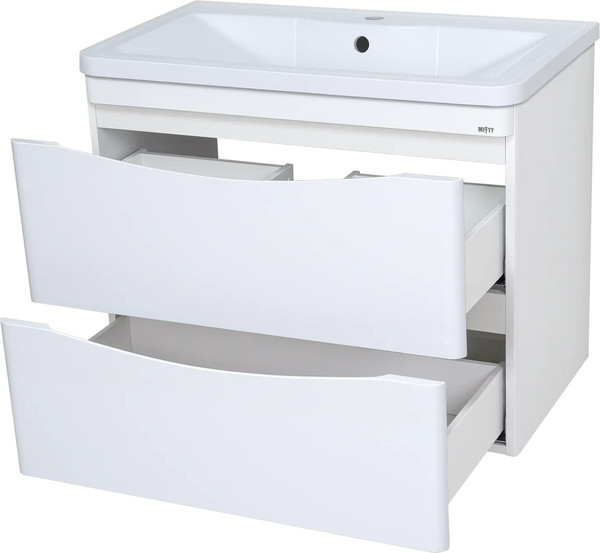 Изображение товара Тумба с умывальником Misty Атлантик 70 / П-Атл-01070-011П2Я+10.020.00700.001