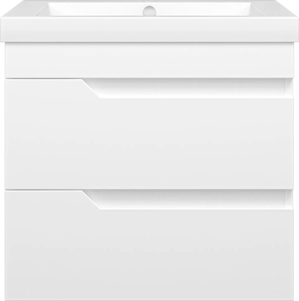 Изображение товара Тумба с умывальником Misty Софт 60 / П-Соф-01060-011П2Я+10.150.00580.001