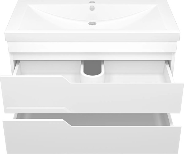 Изображение товара Тумба с умывальником Misty Софт 90 / П-Соф-01090-011П2Я+10.150.00900.001