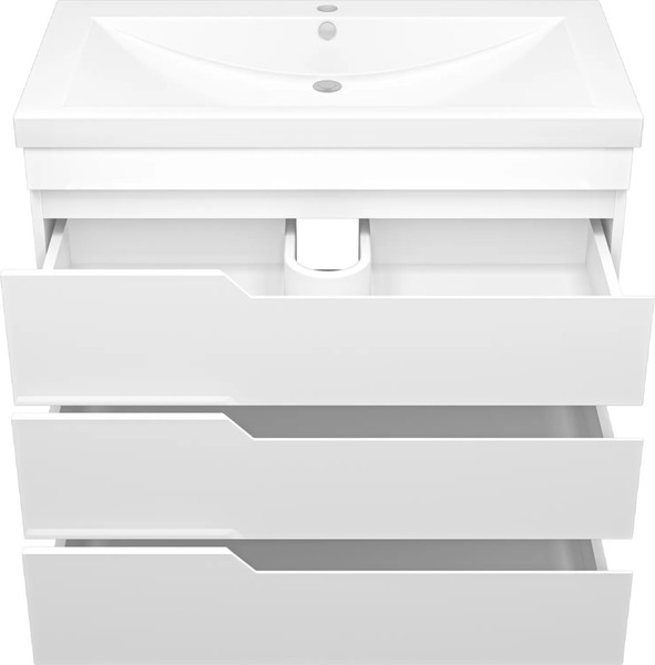 Изображение товара Тумба с умывальником Misty Софт 90 / П-Соф-01090-0113Я+10.150.00900.001