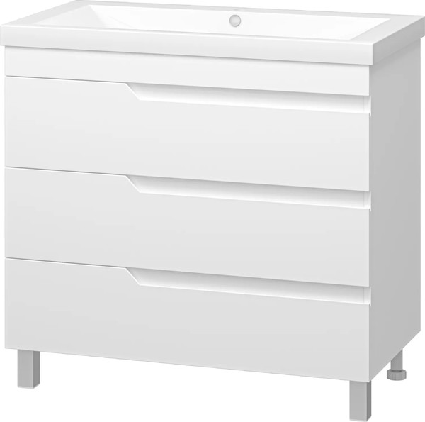 Изображение товара Тумба с умывальником Misty Софт 90 / П-Соф-01090-0113Я+10.150.00900.001