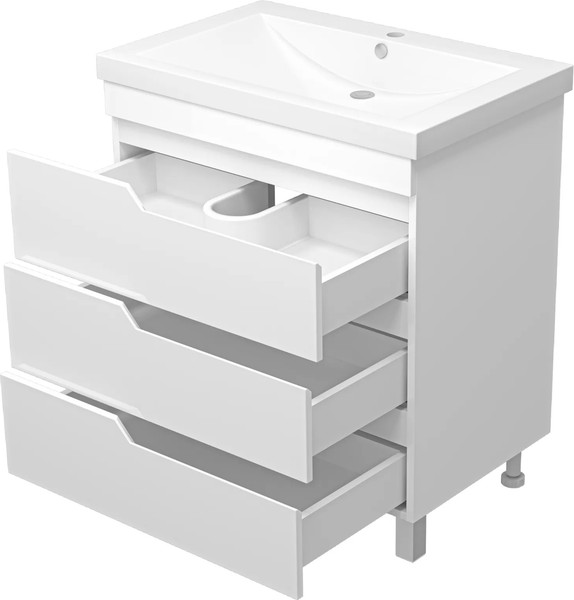 Изображение товара Тумба с умывальником Misty Софт 75 / П-Соф-01075-0113Я+10.150.00750.001