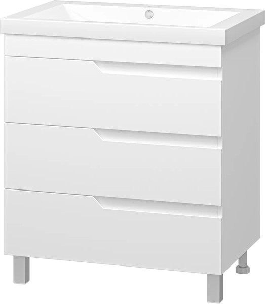 Изображение товара Тумба с умывальником Misty Софт 75 / П-Соф-01075-0113Я+10.150.00750.001