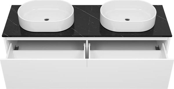 Изображение товара Тумба с умывальником Misty Виста 150 / П-Вис-09150-012Я+УТ000025082+MU0055B-GWх2