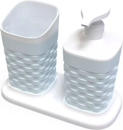 Изображение товара Набор аксессуаров для ванной Полимербыт Reef / 4337100