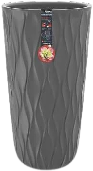 Изображение товара Кашпо Полимербыт Desert / 4386805 (серый)