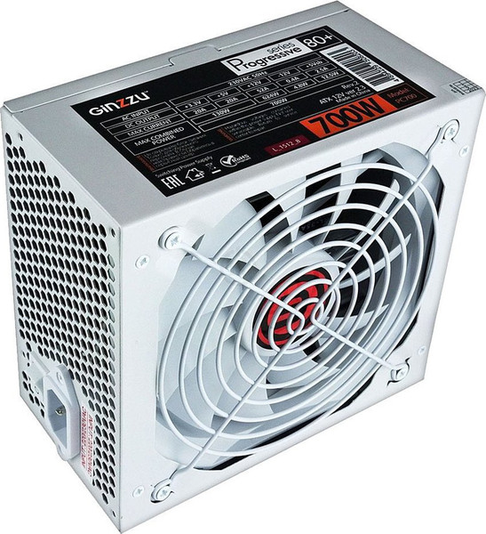 Изображение товара Блок питания для компьютера Ginzzu 700W PC700 (белый)