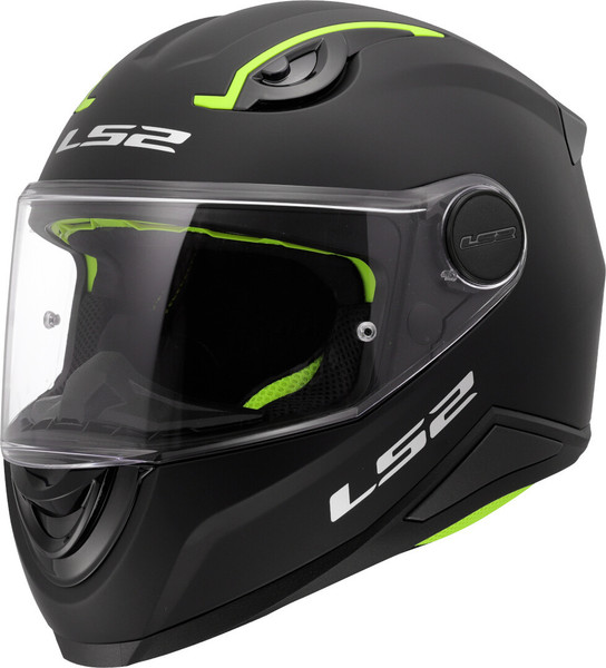 Изображение товара Мотошлем LS2 FF812 Kid Solid (L, черный матовый)