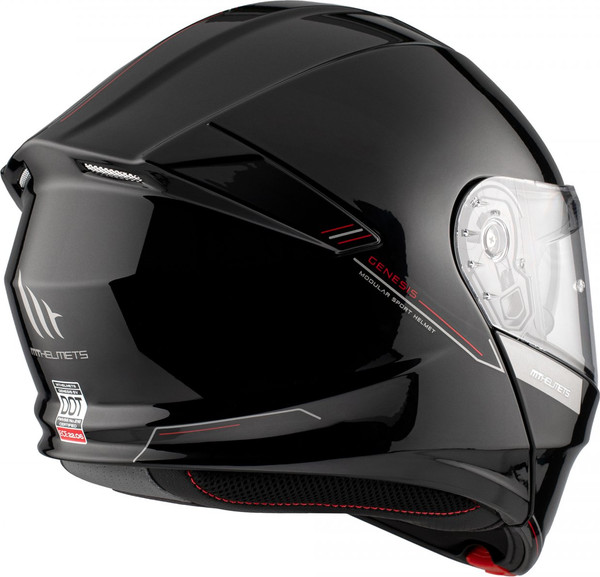 Изображение товара Мотошлем MT Helmets Genesis SV Solid A1 (XXL, черный глянцевый)