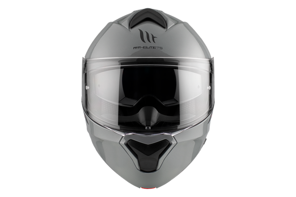 Изображение товара Мотошлем MT Helmets Genesis SV Solid A12 (S, серый глянцевый)