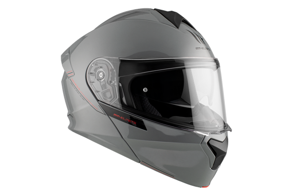 Изображение товара Мотошлем MT Helmets Genesis SV Solid A12 (XL, серый глянцевый)