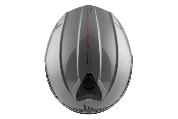 Изображение товара Мотошлем MT Helmets Genesis SV Solid A12 (XXL, серый глянцевый)