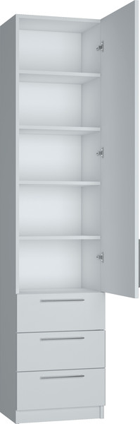 Изображение товара Шкаф-пенал Макс Стайл Falcon Fidji Egger 240x50x50 / 10C5050 (белый классический W960 ST7)
