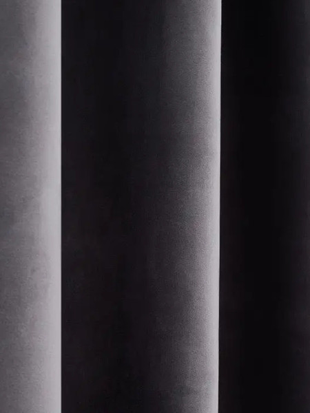 Изображение товара Комплект штор Soft Lines Бархат 9138-27 (270x240, серый)
