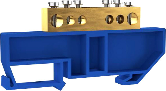 Изображение товара Шина нулевая Tokov Electric На DIN-изоляторе TKE-BCB-812-6-DIN/N