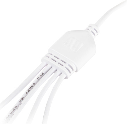 Изображение товара Кабель для фитосветильника ЭРА 5х IEC C7 2pin 2m+timer / Б0066923