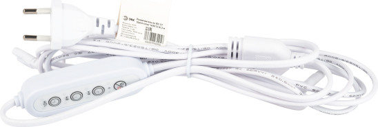 Изображение товара Кабель для фитосветильника ЭРА 4х IEC C7 2pin 2m+timer / Б0066964