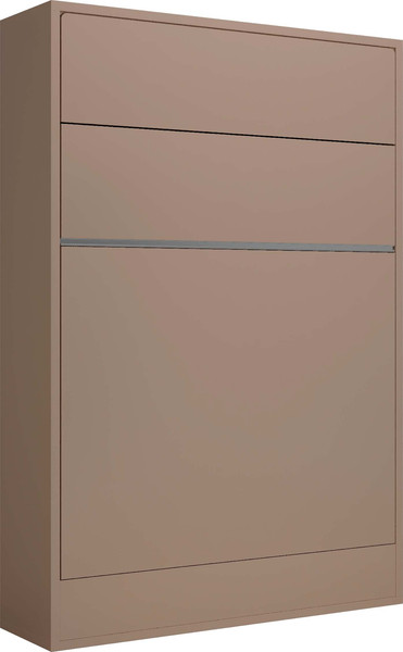 Изображение товара Шкаф-кровать трансформер Макс Стайл Falcon Egger 36мм 140x200 (миндаль бежевый U211 ST9)