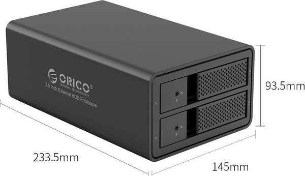 Изображение товара Бокс для жесткого диска Orico 9528RU3-BK (черный)