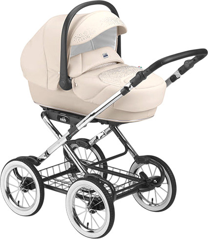 Изображение товара Детская универсальная коляска Cam Tris Linea Classy 3 в 1 / ART908-T583 (бежевый)