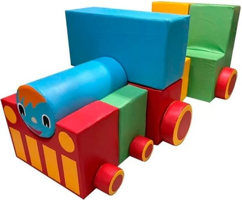 Изображение товара Мягкий комплекс Dinamika Веселый паровозик / ZSO-004418