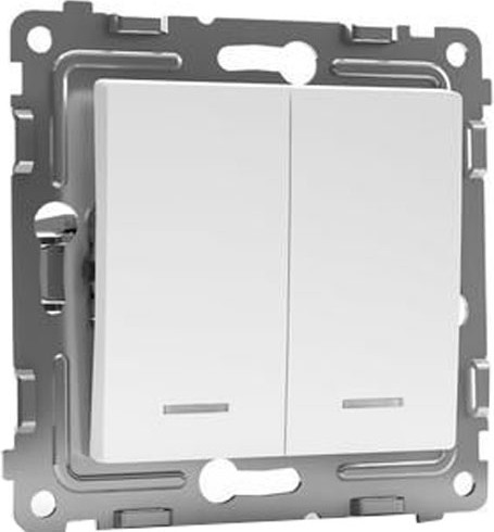 Изображение товара Выключатель Tokov Electric Pixel TKE-PX-V2I-C34 (айс)