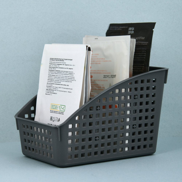 Изображение товара Органайзер для хранения Мультидом Лофт 672 018 (серый)