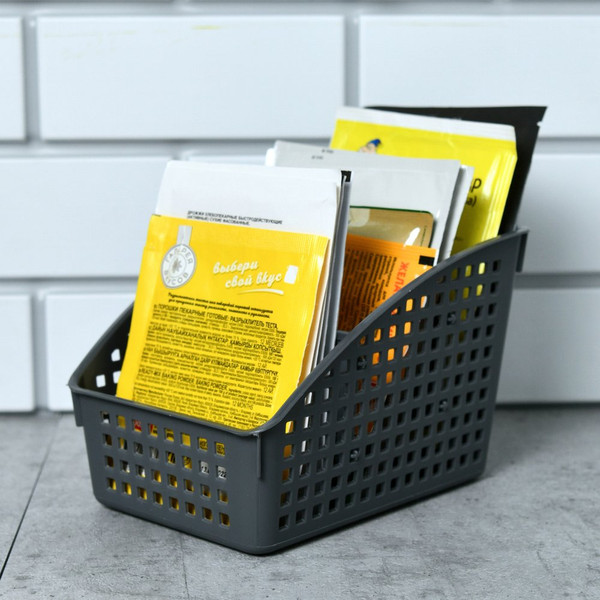 Изображение товара Органайзер для хранения Мультидом Лофт 672 018 (серый)