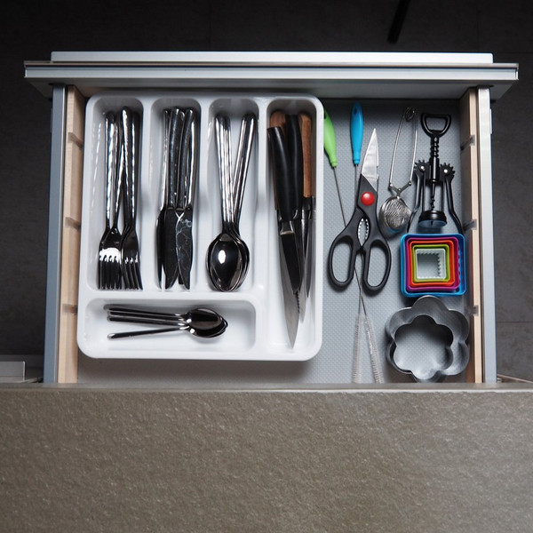 Изображение товара Органайзер для столовых приборов Мультидом 740 006 (белый)