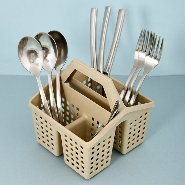 Изображение товара Органайзер для столовых приборов Мультидом Лофт 480 020 (латте)