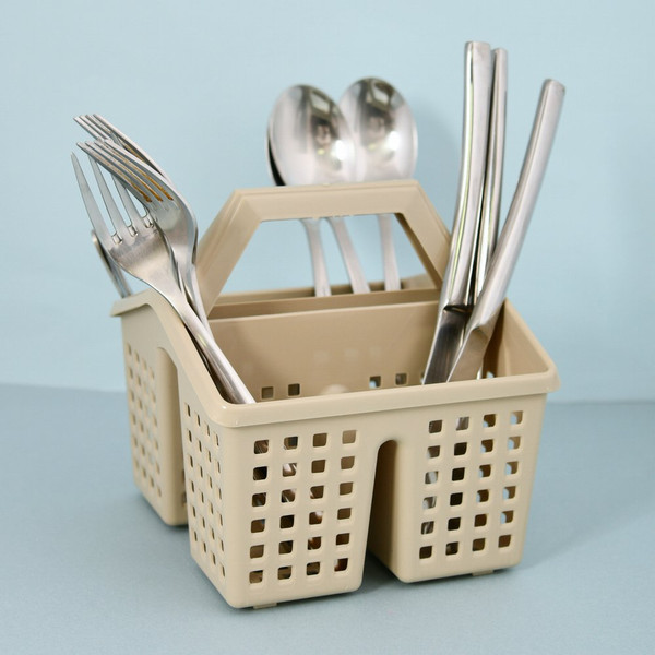 Изображение товара Органайзер для столовых приборов Мультидом Лофт 480 020 (латте)