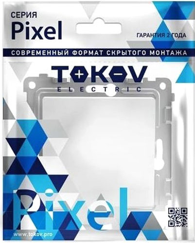 Изображение товара Выключатель Tokov Electric Pixel TKE-PX-P1-C34 (айс)