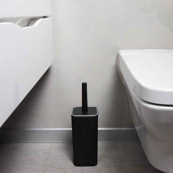 Изображение товара Ершик для унитаза Мультидом Риф 132 758 (черный/серебристый)