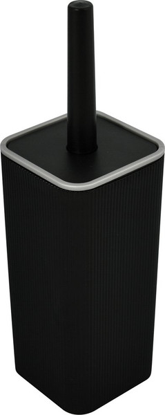 Изображение товара Ершик для унитаза Мультидом Риф 132 758 (черный/серебристый)