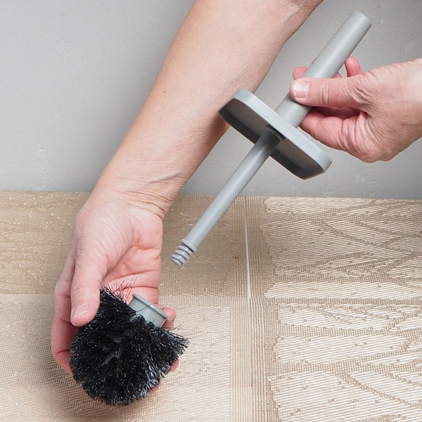 Изображение товара Ершик для унитаза Мультидом Риф 132 018 (серый)