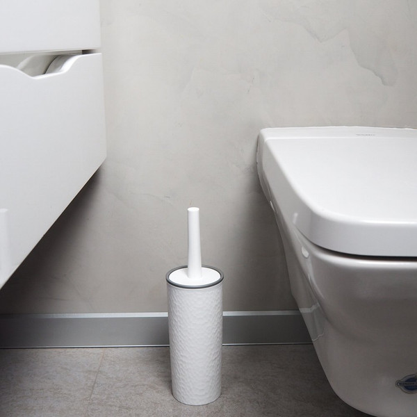 Изображение товара Ершик для унитаза Мультидом Венеция 133 658 (белый/серебристый)