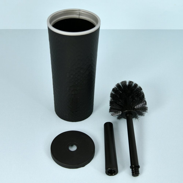 Изображение товара Ершик для унитаза Мультидом Венеция 133 758 (черный/серебристый)