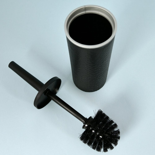 Изображение товара Ершик для унитаза Мультидом Венеция 133 758 (черный/серебристый)