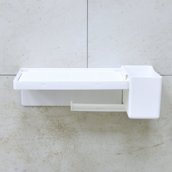 Изображение товара Держатель для туалетной бумаги Мультидом 161 206 (белый)