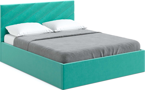 Изображение товара Двуспальная кровать Mio Tesoro Робин 160x200 (Velutto 71)