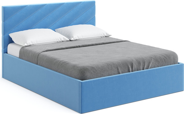 Изображение товара Двуспальная кровать Mio Tesoro Робин 160x200 (Velutto 72)