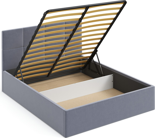 Изображение товара Двуспальная кровать Mio Tesoro Хантер 160x200 (Velutto 32)