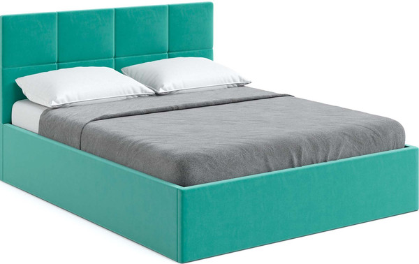 Изображение товара Двуспальная кровать Mio Tesoro Хантер 160x200 (Velutto 71)