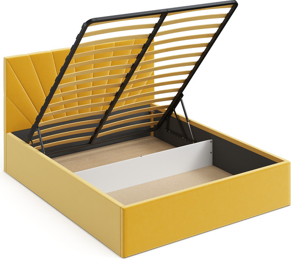 Изображение товара Двуспальная кровать Mio Tesoro Шайн 180x200 (Velutto 56)