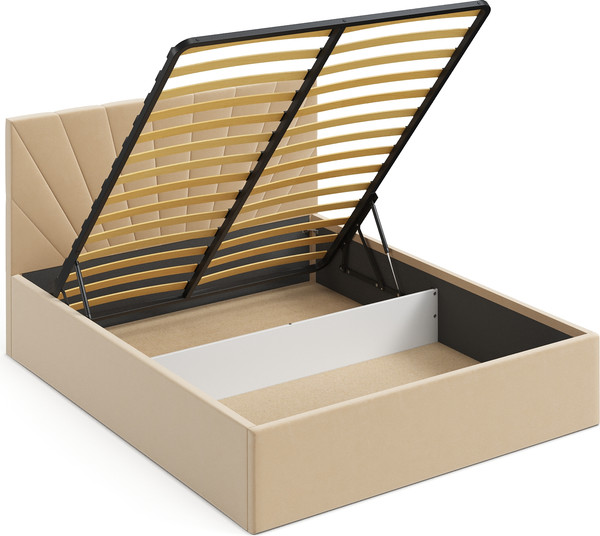 Изображение товара Двуспальная кровать Mio Tesoro Шайн 180x200 (Velutto 59)