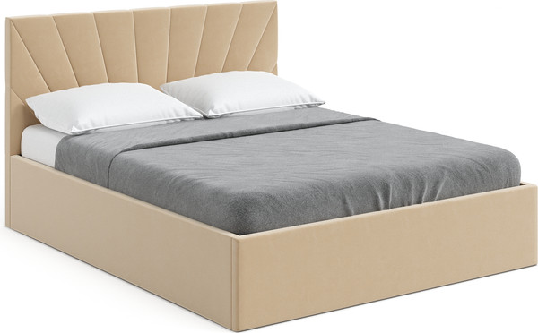 Изображение товара Двуспальная кровать Mio Tesoro Шайн 180x200 (Velutto 59)